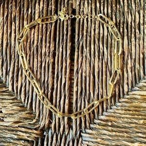 ✨💛 Chunky Gold High Shine Chainlink Necklace ✨NWOT✨